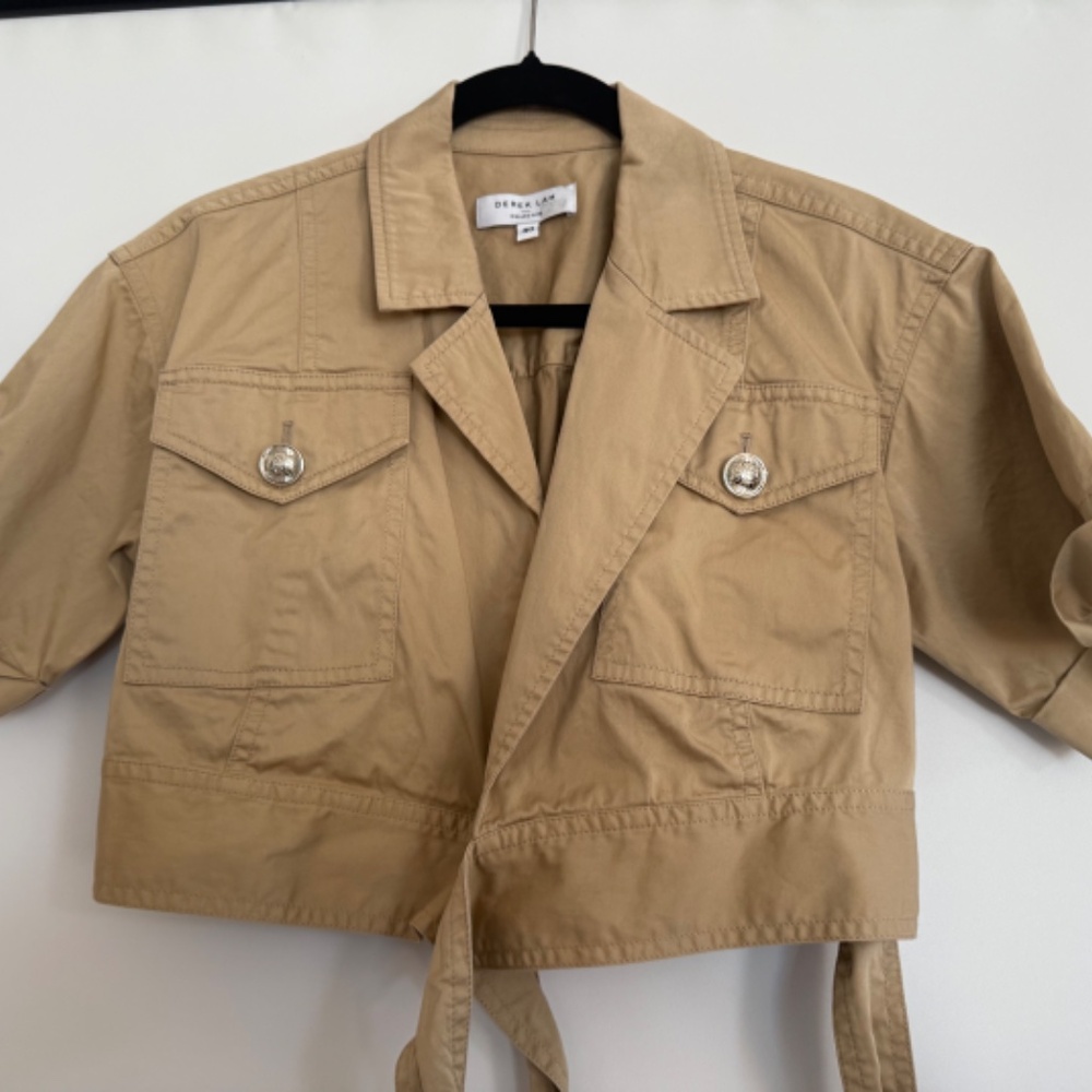 Derek Lam Khaki Medium Top size 40 (Best for Small) - Picture 3 of 8